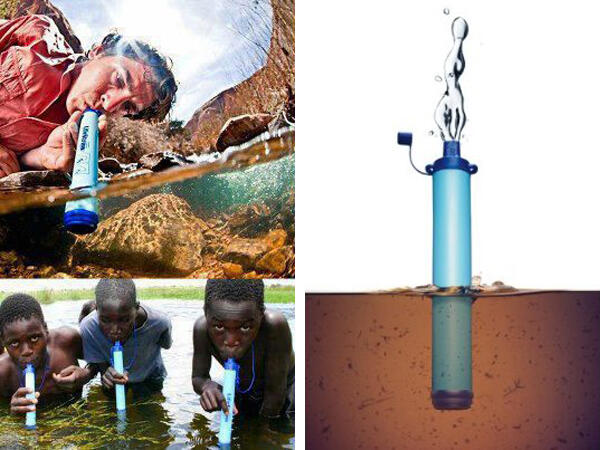 Life Straw. Sedotan yang bisa bikin air apapun jadi layak utk diminum!