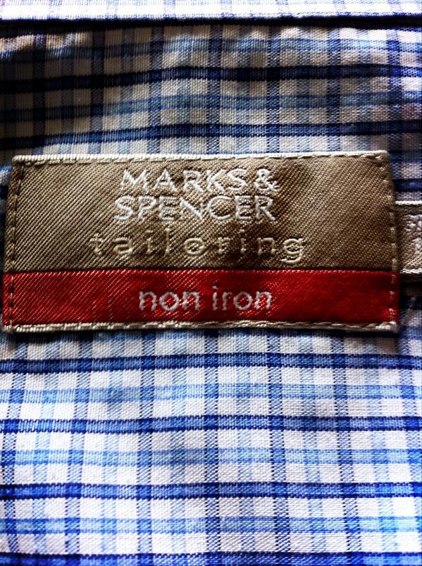 Non iron? If only!!