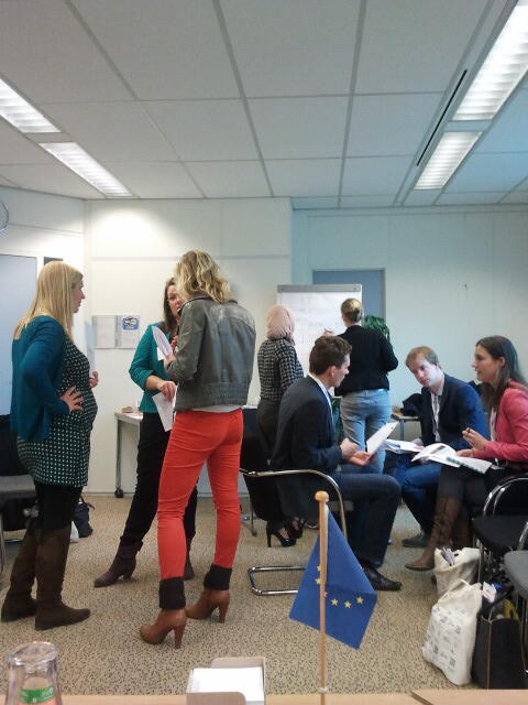 Er wordt goed gelobbyed in de #europa workshop #JAD13