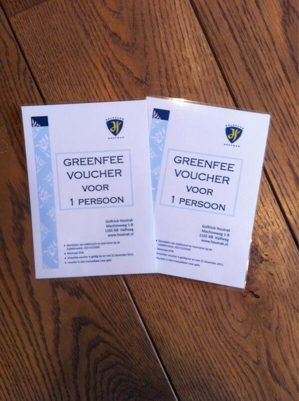 Wil jij golfen op de baan van landskampioen Houtrak? #Retweet en maak kans op 2 gratis greenfees!