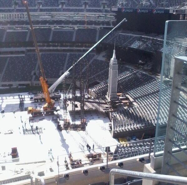 Wrestling_News_'s tweet photo. First look at #WrestleMania29 stage http://t.co/HNhLAAfa5N