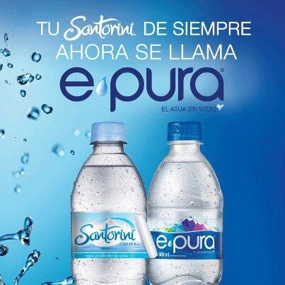 santorinimx's tweet image. ¡No te confundas! Santorini seguirá existiendo en su versión garrafón y como Epura en su versión embotellada.