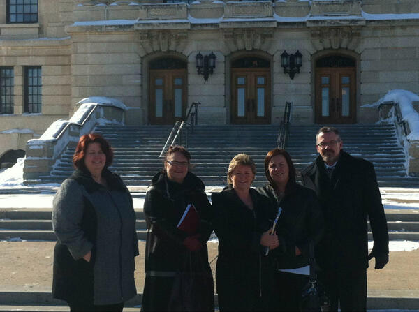 BrentKal's tweet image. #CMPASK and #BPRCSK at the SK Prov Legislature this am delivering the progress and success. #sharedcommittment