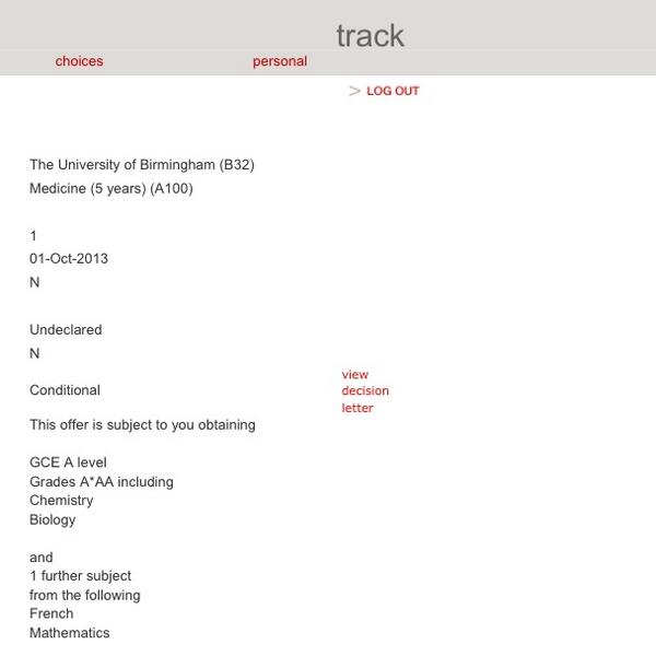 kvgholmes's tweet image. This is quite cool. #conditionaloffer #medicine #universityofBirmingham