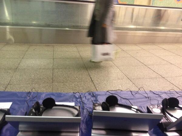 cinebeasts's tweet photo. Here we are! Which one of these straphangers has seven minutes for the #subwayseries? http://t.co/CjbUicdwfv