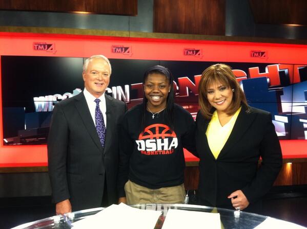 TMJ4Carole's tweet image. #DSHA #Basketball star Arike Ogunbowale talks about winning 2 big awards on #Wisconsin tonight! Great Job!