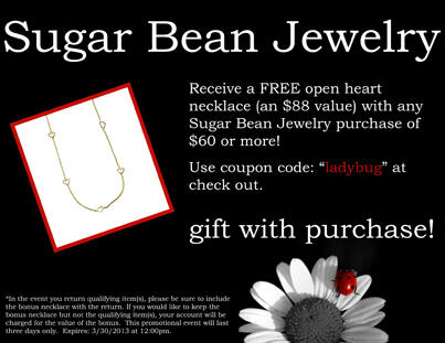 SugarBeanJewels's tweet photo. Don't miss this deal! Offer ends Saturday! #ladybug http://t.co/Wd1VoHuLCB