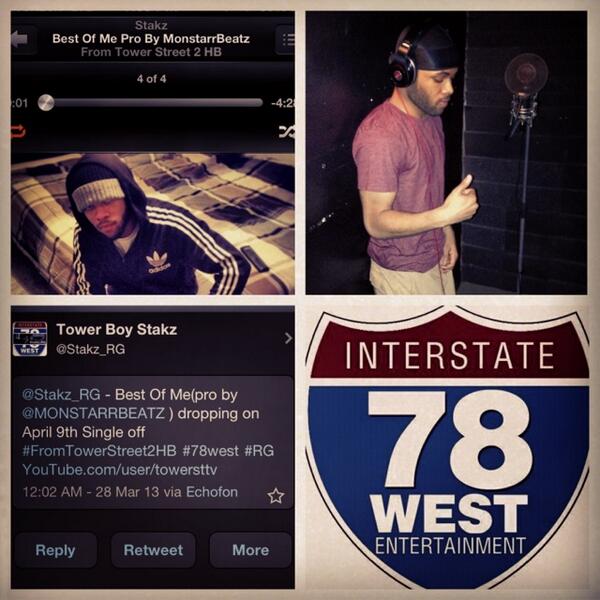 Stakz_RG's tweet image. @Stakz_RG - Best Of Me(pro by @MONSTARRBEATZ ) drops April  9th Single Off #TrapCity #RT4Support #78west #RG