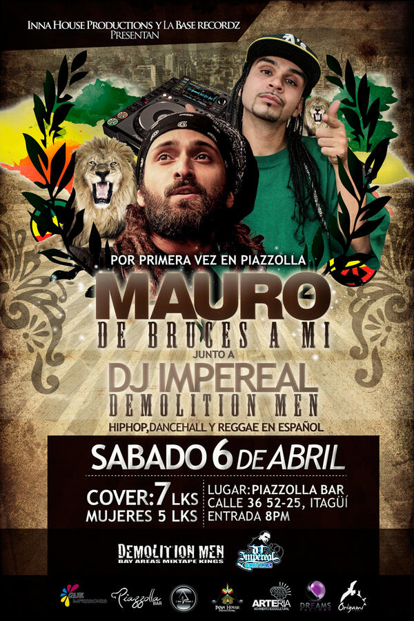 DJIMPEREAL's tweet photo. MI GENTE EL 6 DE ABRIL MAURO DE BRUCES A MI JUNTO A DJ IMPEREAL EN PIAZOLLA BAR (ITAGUI) http://t.co/ivnEvO9nbI
