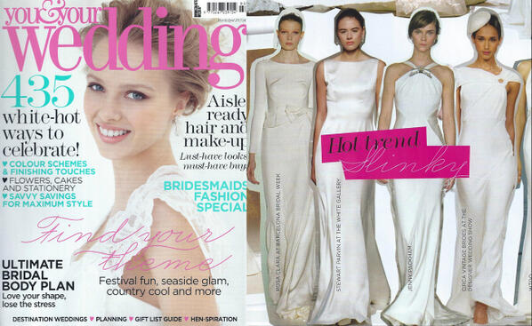 AstralSundholm's tweet photo. @circabrides on the catwalk trends Slinky March April 2013 @youyourwedding Sri http://t.co/dpi2qDj7gt Fab! http://t.co/NCcIddR09p