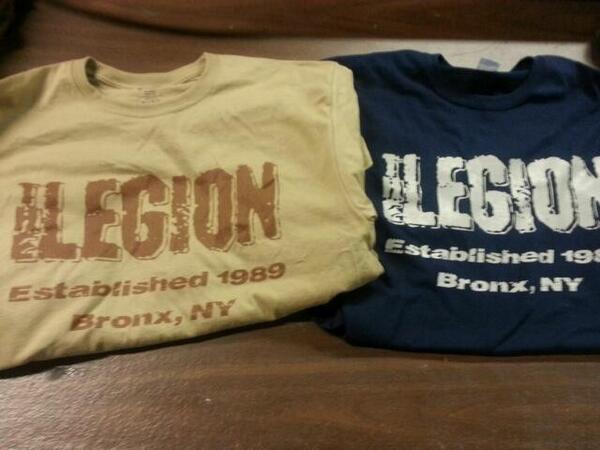 Get <a href="/raloralo2/">RALO RALO</a> for them Legion shirts about to be the hottest on the streets!