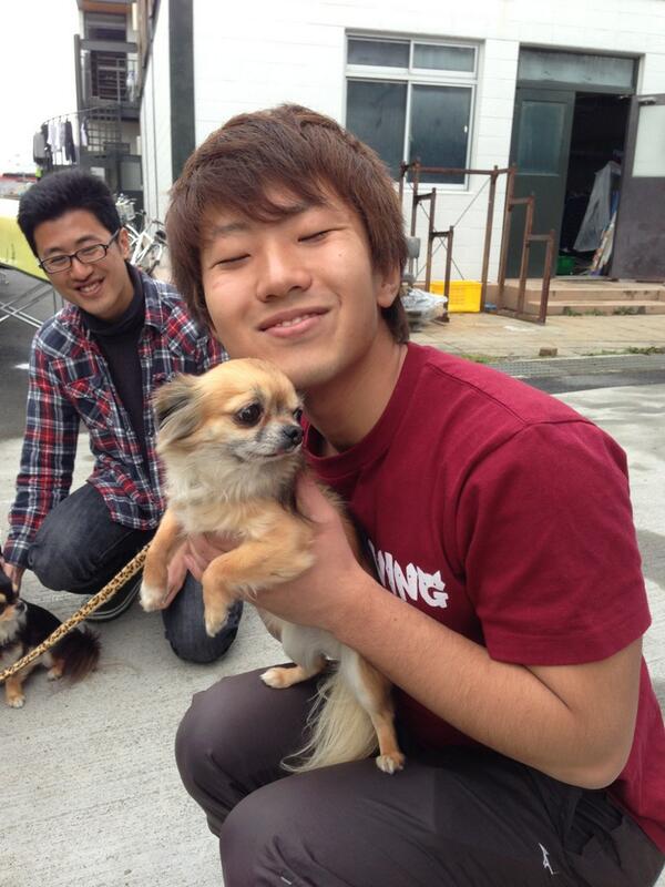 sums_rowing's tweet image. ジャックさんところのココちゃんとプー助♪可愛いです！