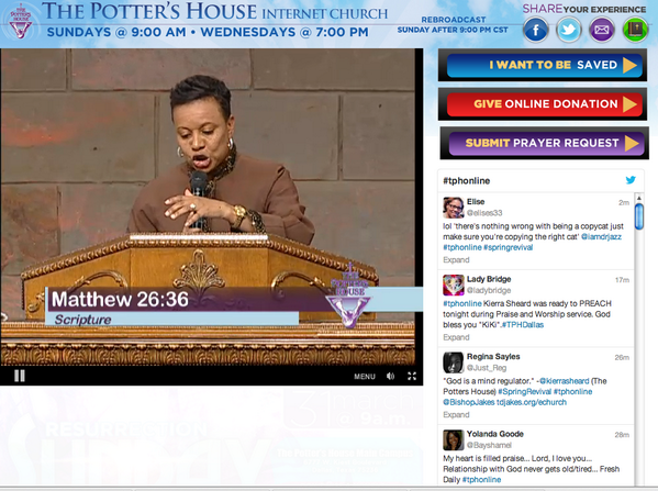 TPHDallas's tweet image. .@iamdrjazz is preaching from Matthew 26 and Luke 22 "Between Two Gardens" #SpringRevival