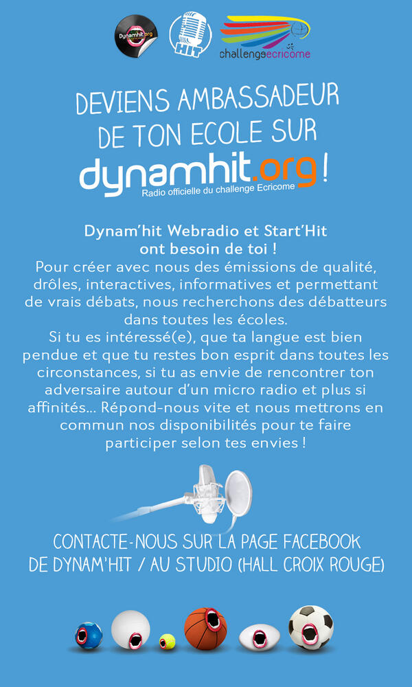 JOIN THE TEAM @ChallEcricome13  // DEVIENS AMBASSADEUR @EuromedMgmt @BEMBordeaux @ICN_NancyMetz @rouenbs <a href="/groupeRMS/">Kissing Finances</a>