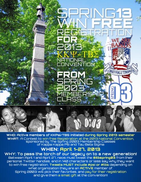 tlw83's tweet image. #Spring03 RT @itbspring03: Spring 2003 wants to pay for Spring 2013 to go to @KKYTBS_NatCon this summer!!