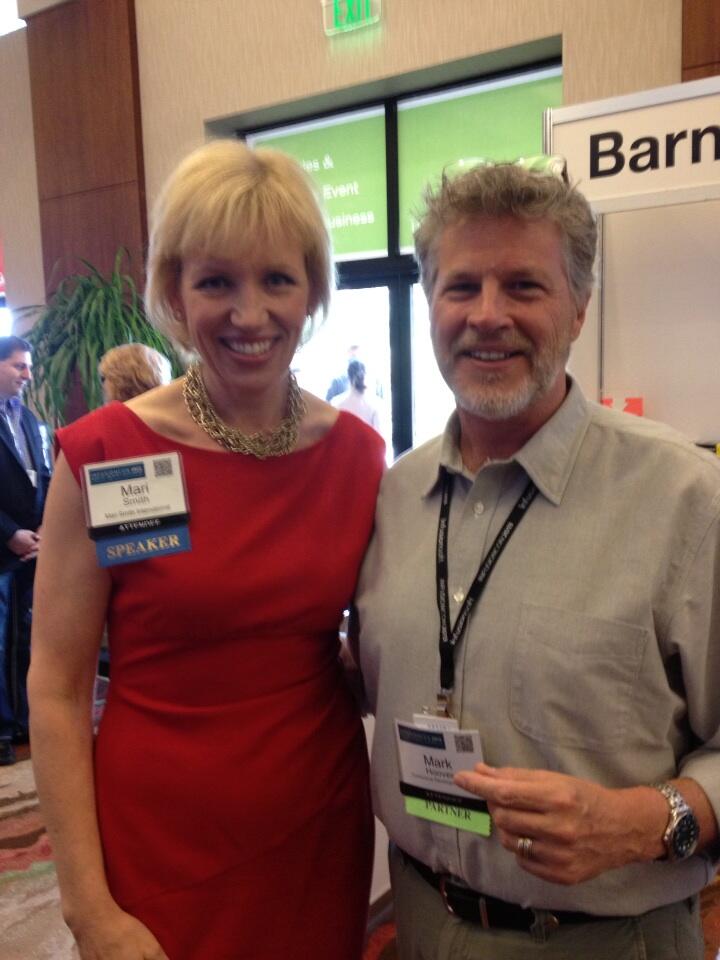 Twitter / MarkHooverTrng: With @MariSmith at InfusionCon ...