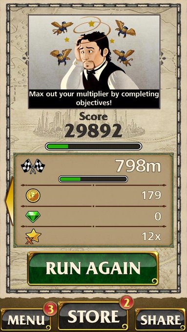 Check out my high score of 29,892 in Temple Run:  Oz! http://t.co/OMgsNGIDGZ