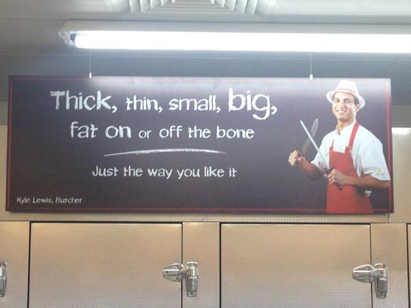 kylejordanlewis's tweet image. Department picture #topbutcher #naughtywords #bigchopper