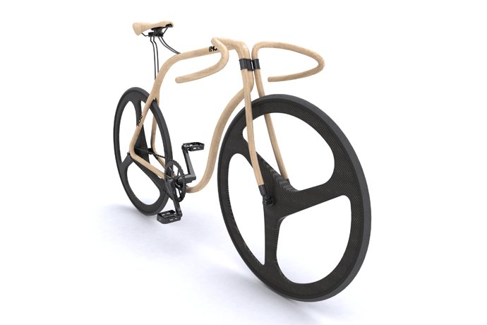 Andy Martin's concept w/ Thonet @andymartinstudi #fixed #bike