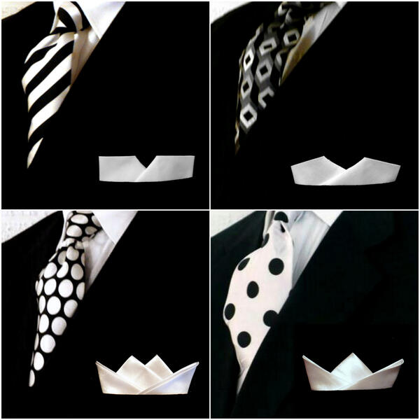 kufflinxz's tweet image. PocketSquareZ.com
You're Never 2 Hip, 2b Square!