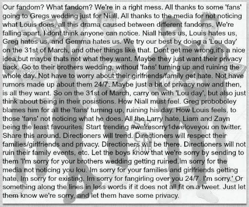 Direction1D_guy's tweet image. Seriously come on guys.... #WeAreSorry1D