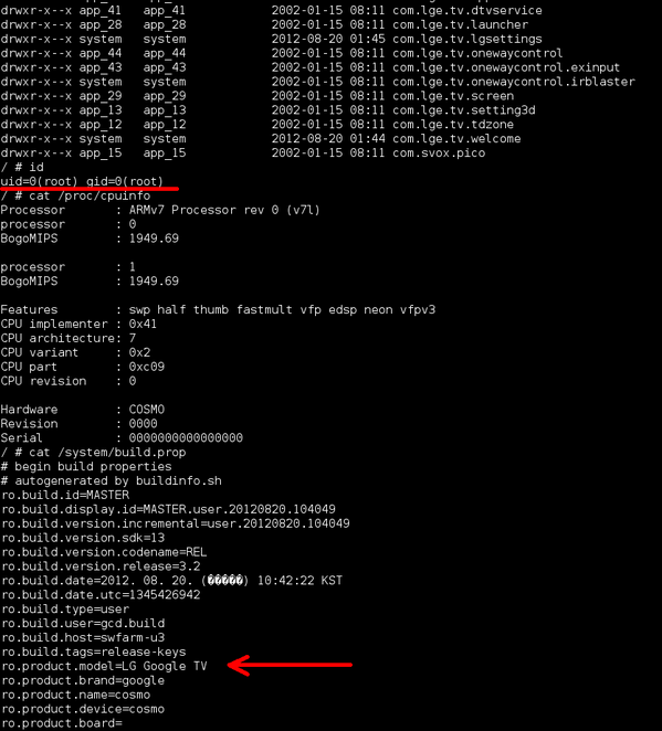 JustryuZ's tweet image. There, now no one will be able to say I haven&apos;t hacked the LG Google TV #googletv #gtvhacker