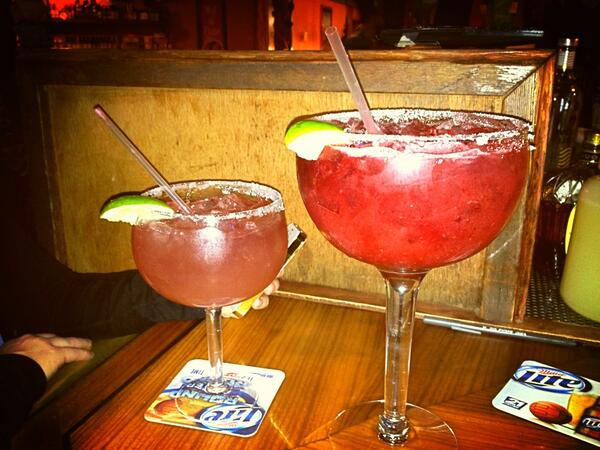 What's better than one margarita?  A pair of them!