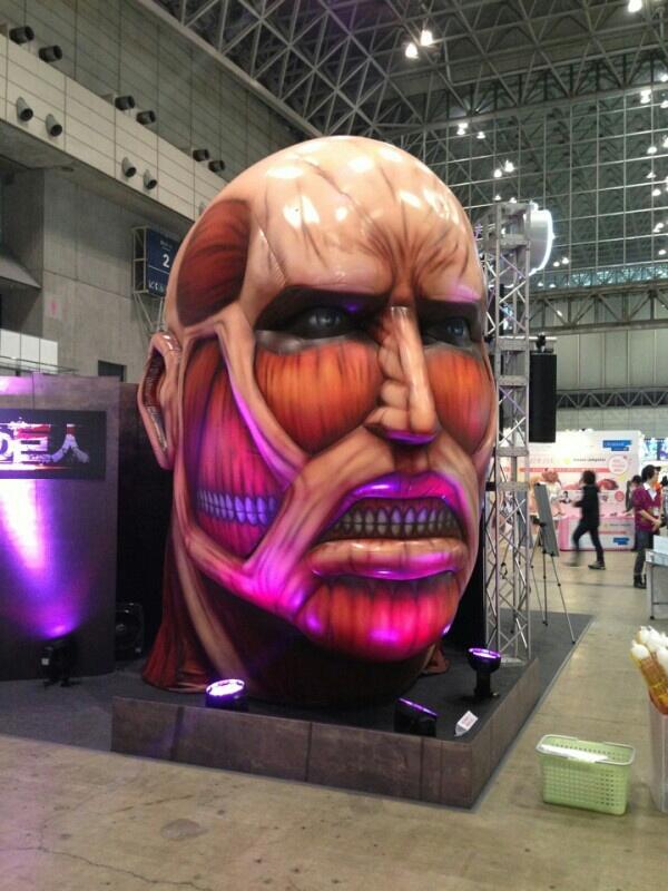 MechanicalJapan's tweet image. ¿Alguien ha dicho Titanes? #ACE2013 @NormaEdManga