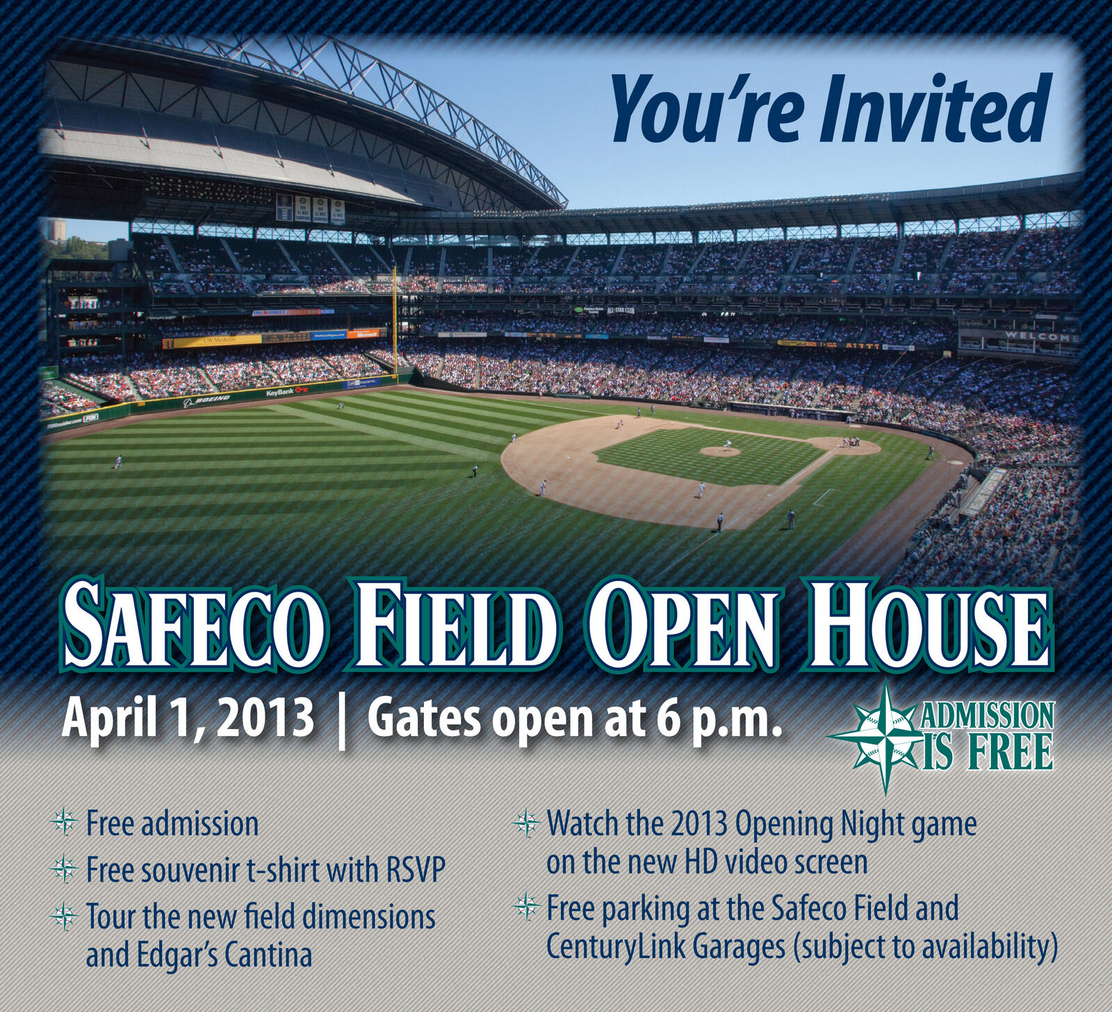 Seattle Mariners On Twitter Rsvp For Monday S Free Openhouse By