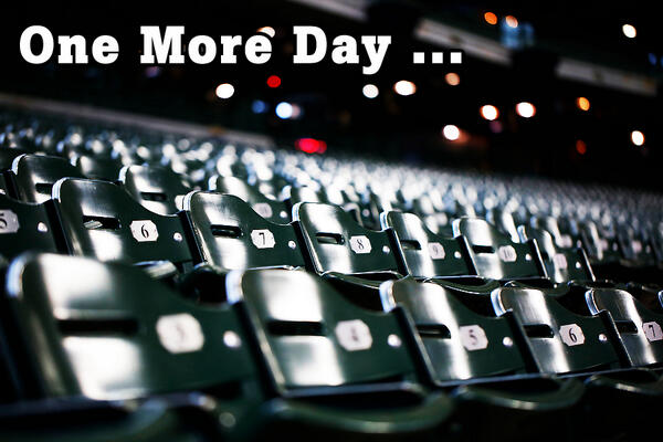 MLB's tweet image. It’s almost that time.