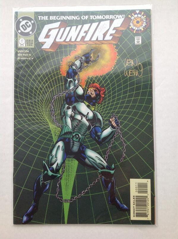 AaronMeyers's tweet image. Just noticed this is signed by Len Wein. Not bad for a .25 buy! #sortingcomics