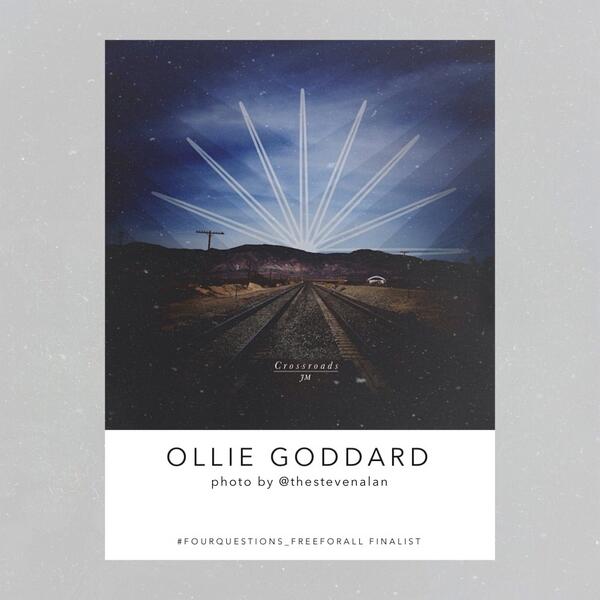 4Questions's tweet image. The 9 Finalists: @OllieGoddard is through to the next round for his take on @theStevenAlan's photo!