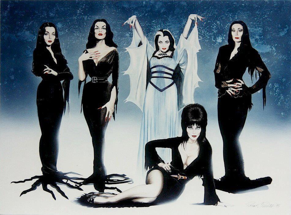 🔥hellfrazier🔥 On Twitter Know Your Goth Mistresses Morticia Carolyn