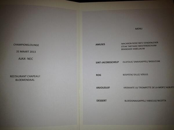 Champions Lounge tweet media