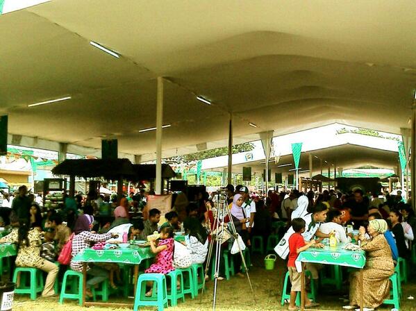 Suasana festival jajanan bango,, #fjbsemarang