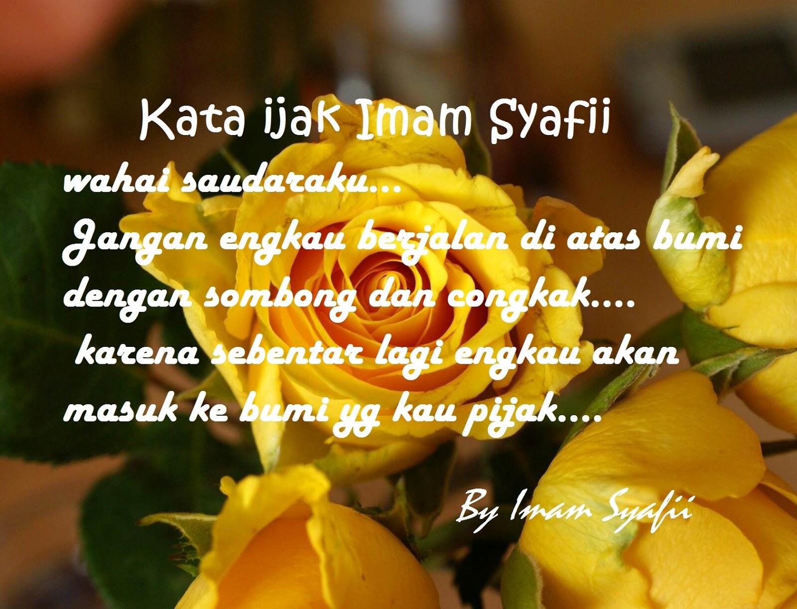 ROHIS SMAN 2 Mandau On Twitter Kata Mutiara Imam Syafii Http