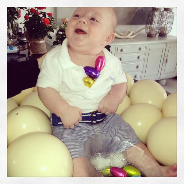 LucyFry1's tweet photo. My little Easter Bunny. http://t.co/eGKDvAw0yw