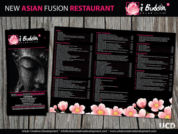 UrbanCD's tweet photo. Restaurant I Buddha heeft de nieuwe menukaarten binnen. Eet smakelijk! http://t.co/HT7B0A5AUf