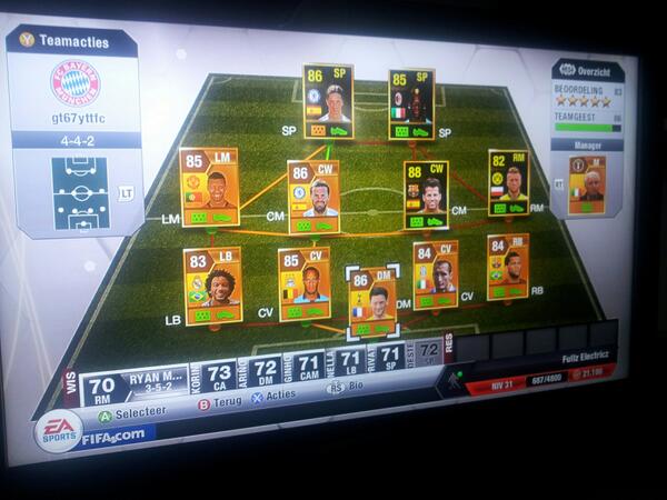 timmied2's tweet photo. Weer een nieuw team http://t.co/tBEOHy1dvi