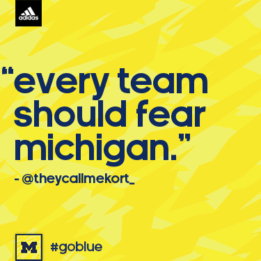 adidasHoops's tweet photo. .@TheyCallMeKort_ No doubt. #allin4March #GoBlue http://t.co/QKxxD3l2uI