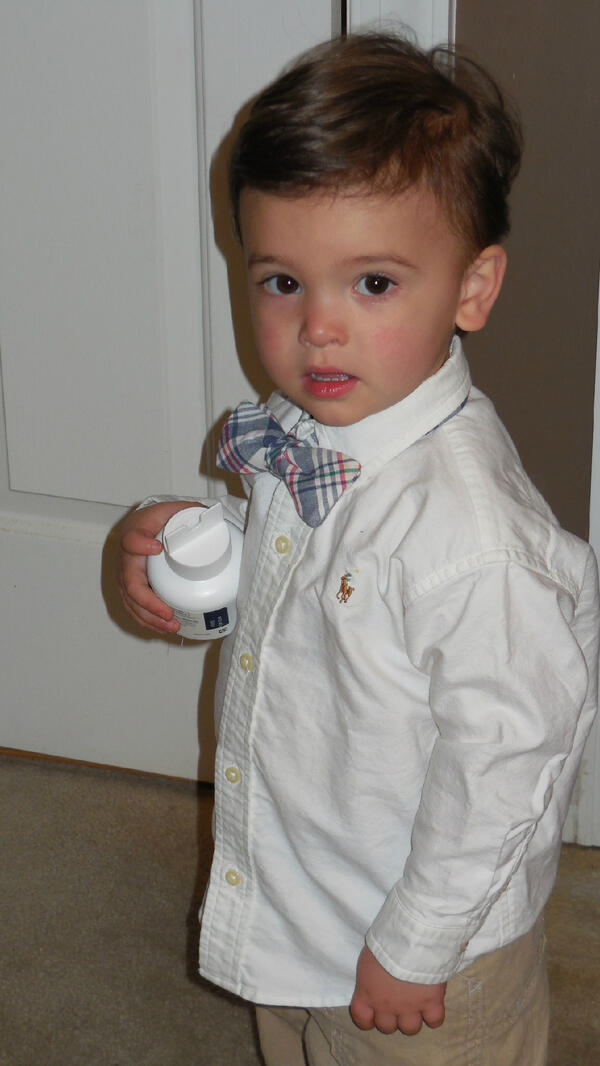 Happy Easter!  My handsome son sporting his <a href="/HighCottonTies/">High Cotton</a>
