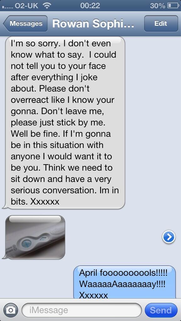 cr41gyboy's tweet image. @StewartRowan thinks I'm stupid!! #notfallingforthat #aprilfoolbusted