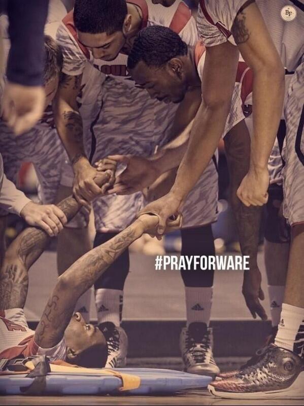 kennard34's tweet image. I'm normally a UK fan but when it comes to the heart that Louisville showed I'm proud just to be from ky #PRAY4WARE