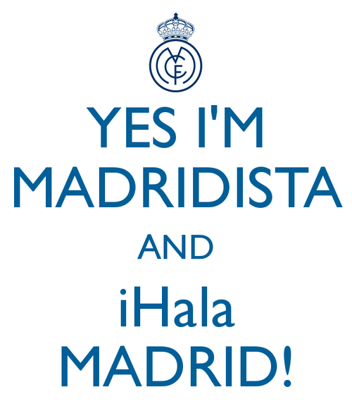 RealMadridGirls's tweet photo. I'm Madridista &amp; Hala Madrid!! http://t.co/CWAjIEVFLS