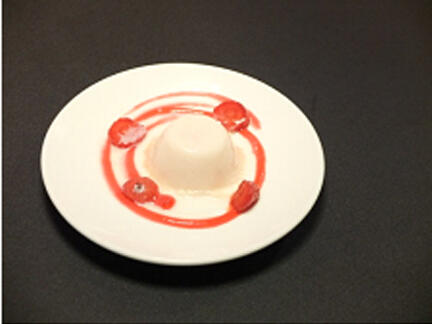 heii ini <a href="/unicobistro/">UNICO BISTRO</a> ada menu yang menggoda ni Vanilla “strobery yoghurt” pannacotta, yuk cobain :D