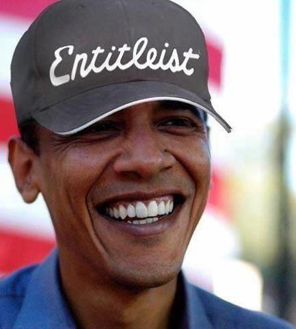 King Putts Obama golfs again with world on fire
