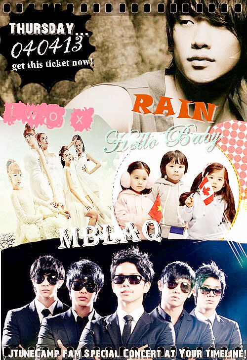 TwoXMinjoo_90's tweet photo. Wanna see JtuneCamp 1st concert? Buy it "@JTune_OfficalRP: [TICKET FOR OUR CONCERT] SEBARKAN!!! [Spread it guys] ^^ http://t.co/Ee5RcbDcfm"