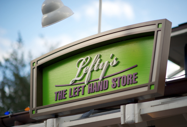 Disney Springs on X: We're not foolin'! RT if you're a left-handed lover  of 'Lefty's – The Left Hand Store':  / X