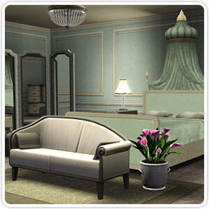 TS3StoreStuff's tweet image. #TS3 DAILY DEAL: Glitter and Glam Bedroom for 480 SimPoints (40% off) bit.ly/_TS3, ends in 1h50 #TheSims3