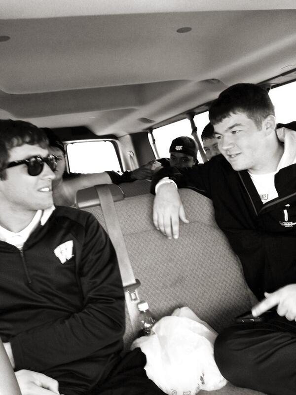 On our way to the 2013 broncho invitational at Gaillardia in Edmond, Oklahoma! #WUgolf
